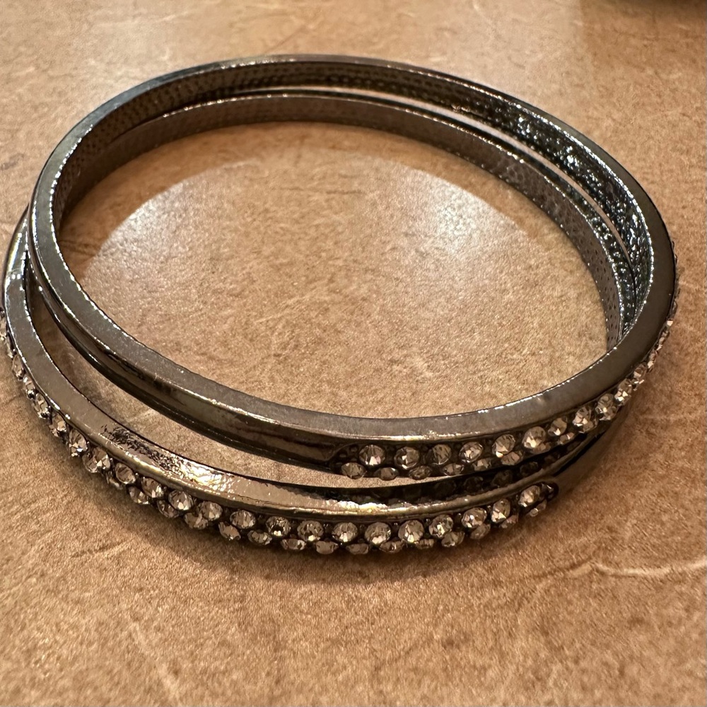 Silver bangles